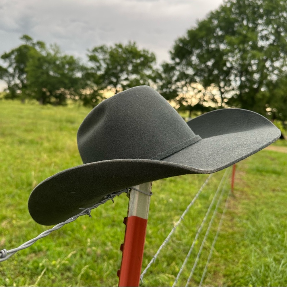 (Sold on facebook) Prohat cowboy hat grey felt